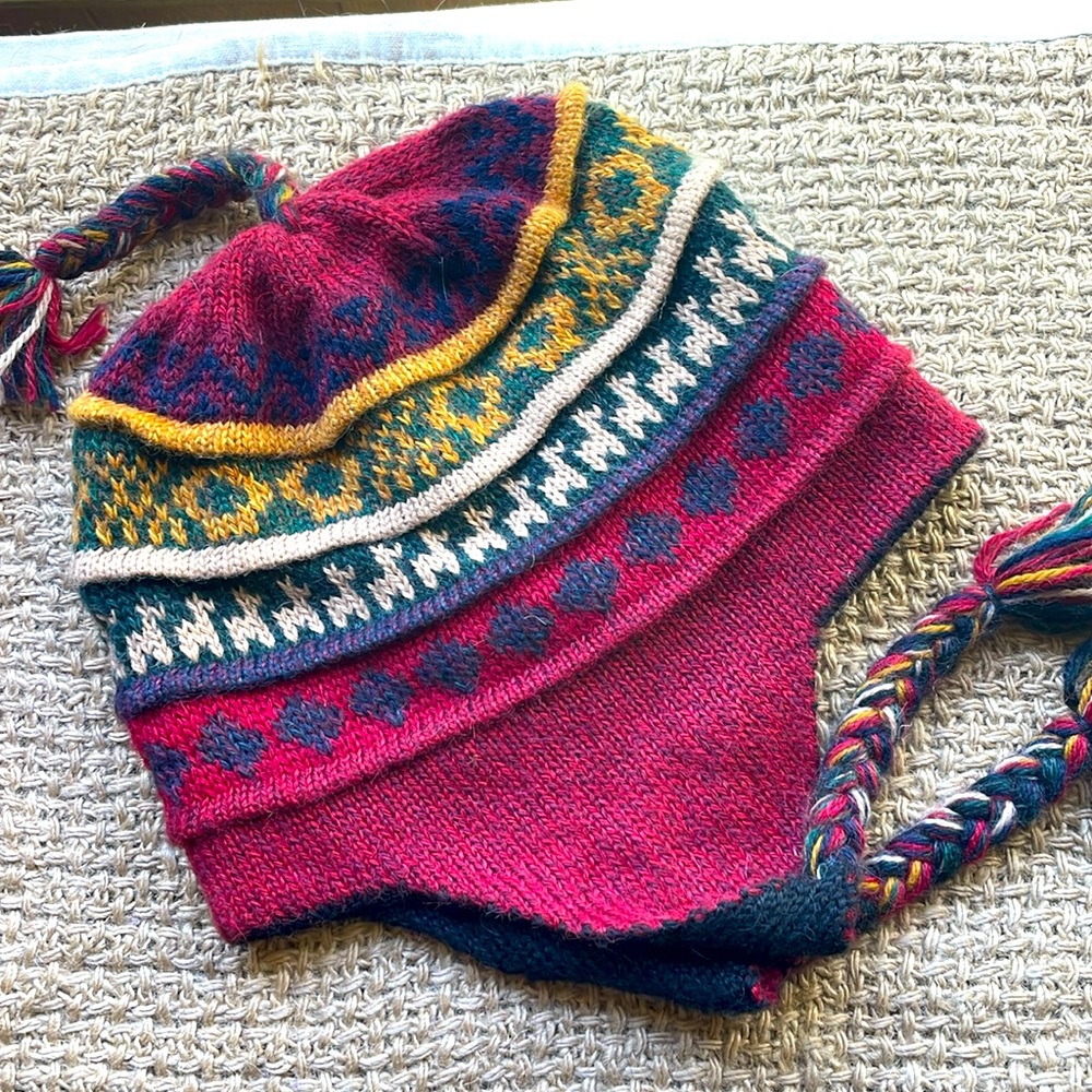 Alpaca Wool Child’s Chullo Hat